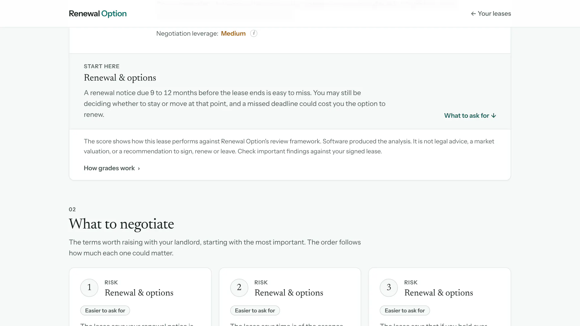 Renewal Option gallery image