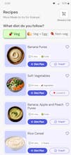 Personalised Baby Food App - Free gallery image