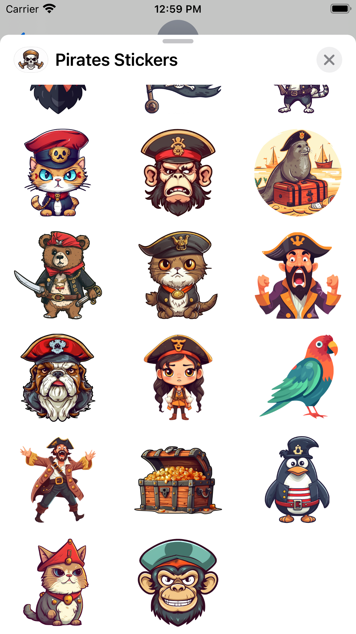 Pirates Sticker Pack media 2