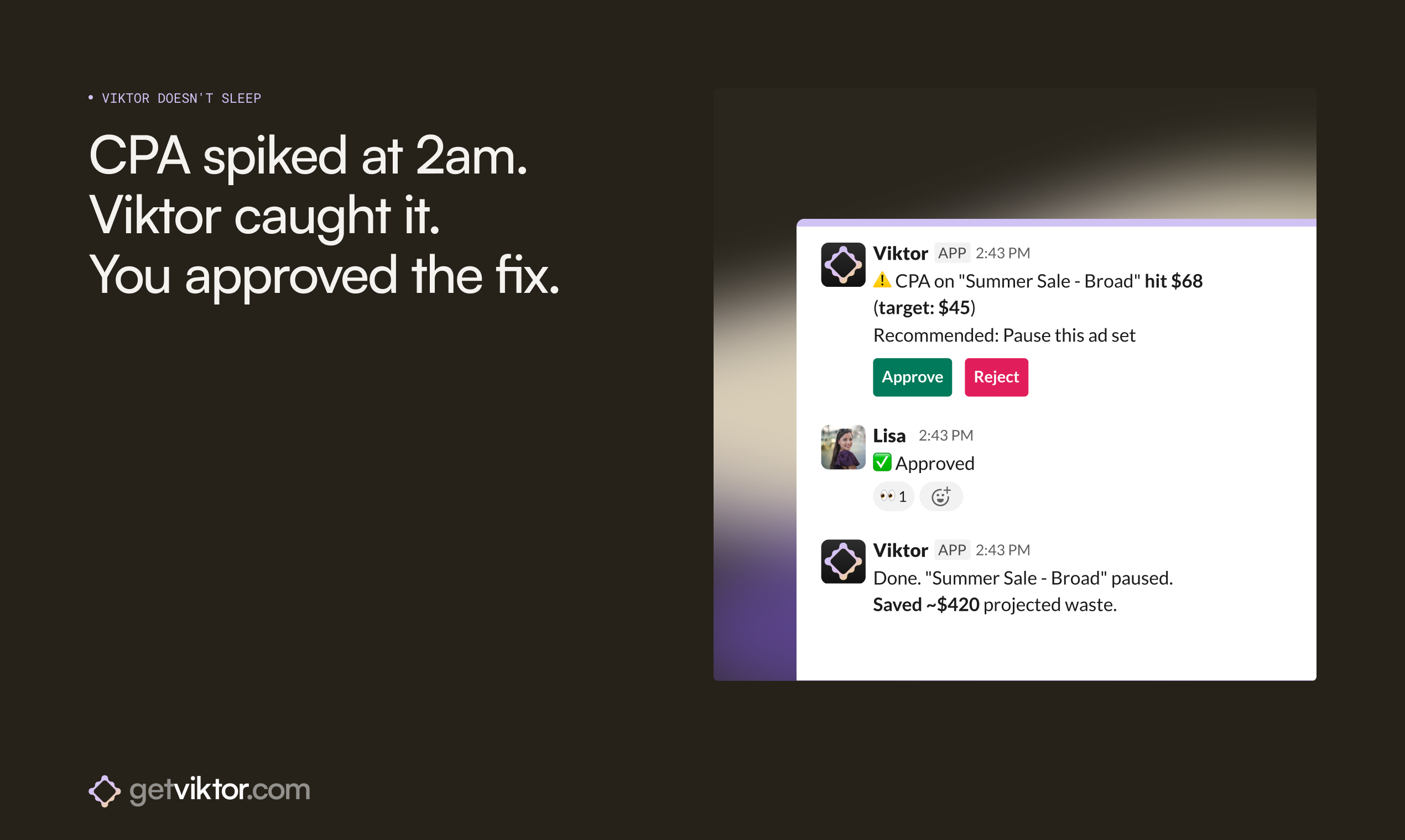 Viktor for Media Buyers gallery image
