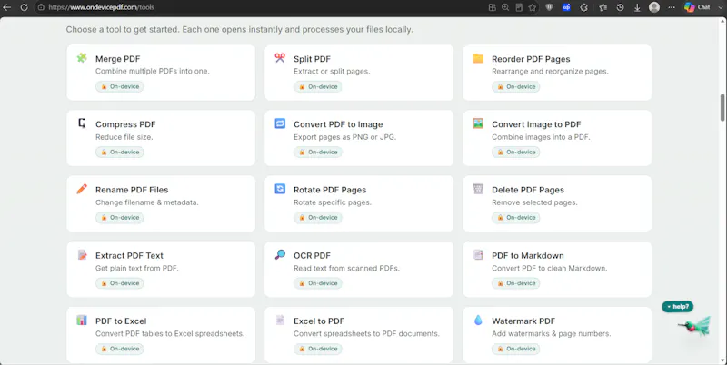 OnDevicePDF screenshot 2