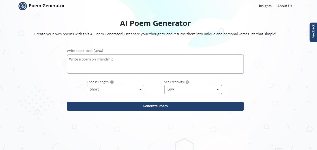 AI Poem Generator gallery image