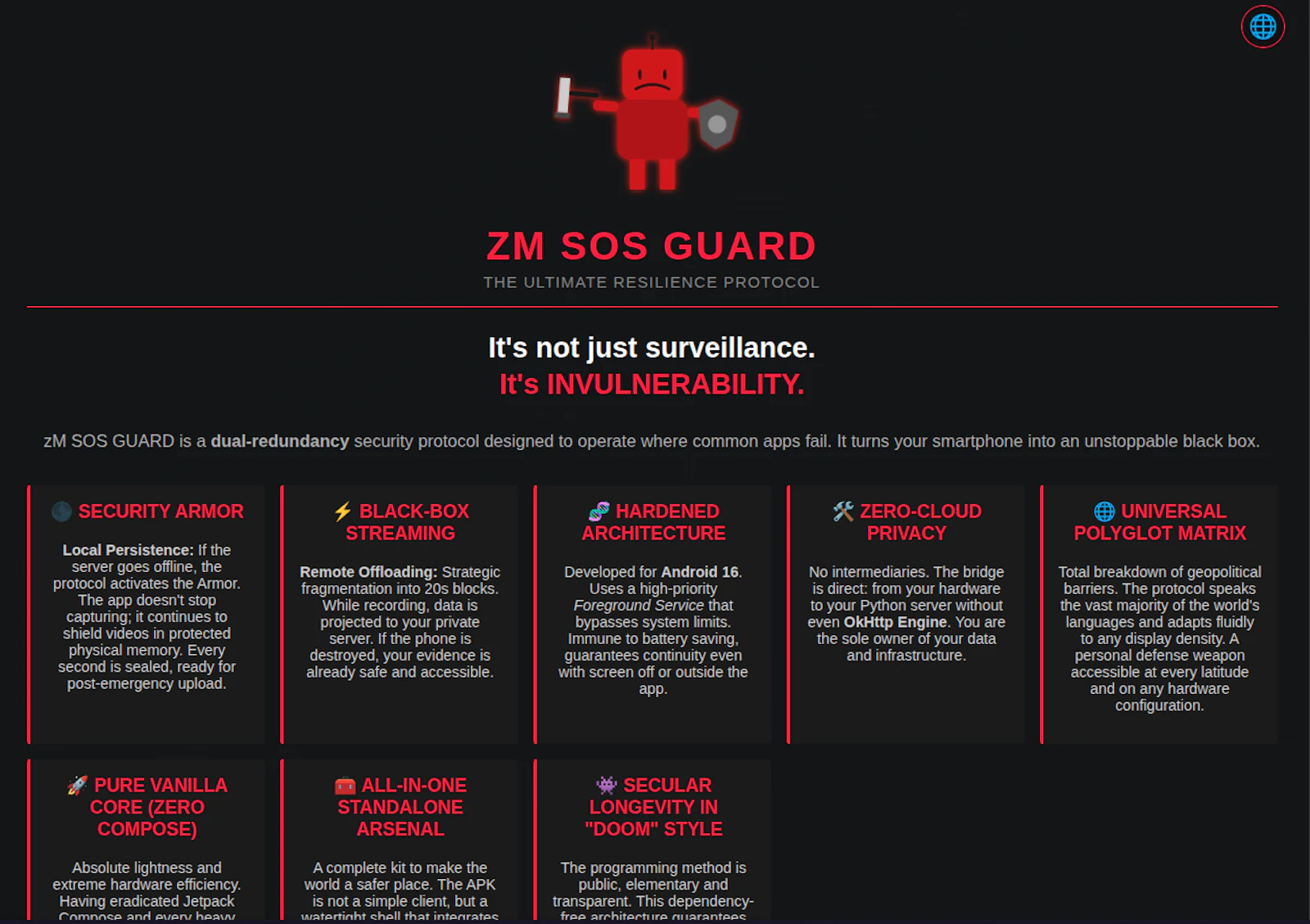 zMkPanicSoS screenshot 1