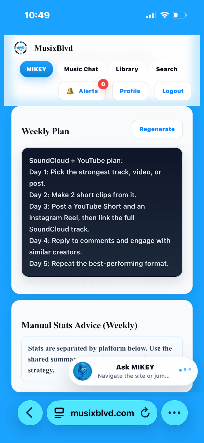 MusixBlvd • Home screenshot 6
