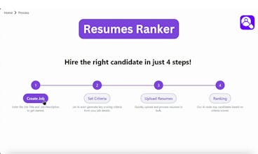 Resumes Ranker gallery image
