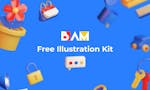 BAM Free 3D Illustration Kit image