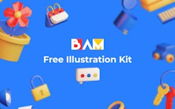 BAM Free 3D Illustration Kit media 1