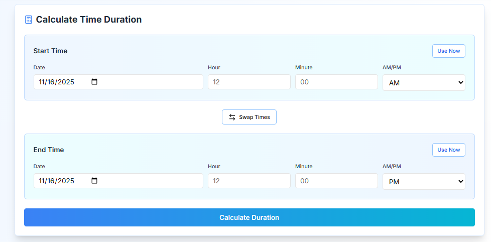 HoursFromNow.tech gallery image