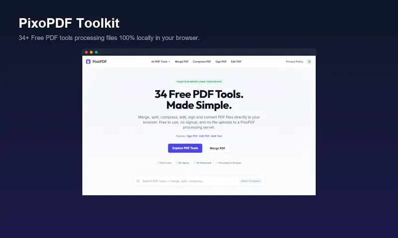 PixoPDF screenshot 5