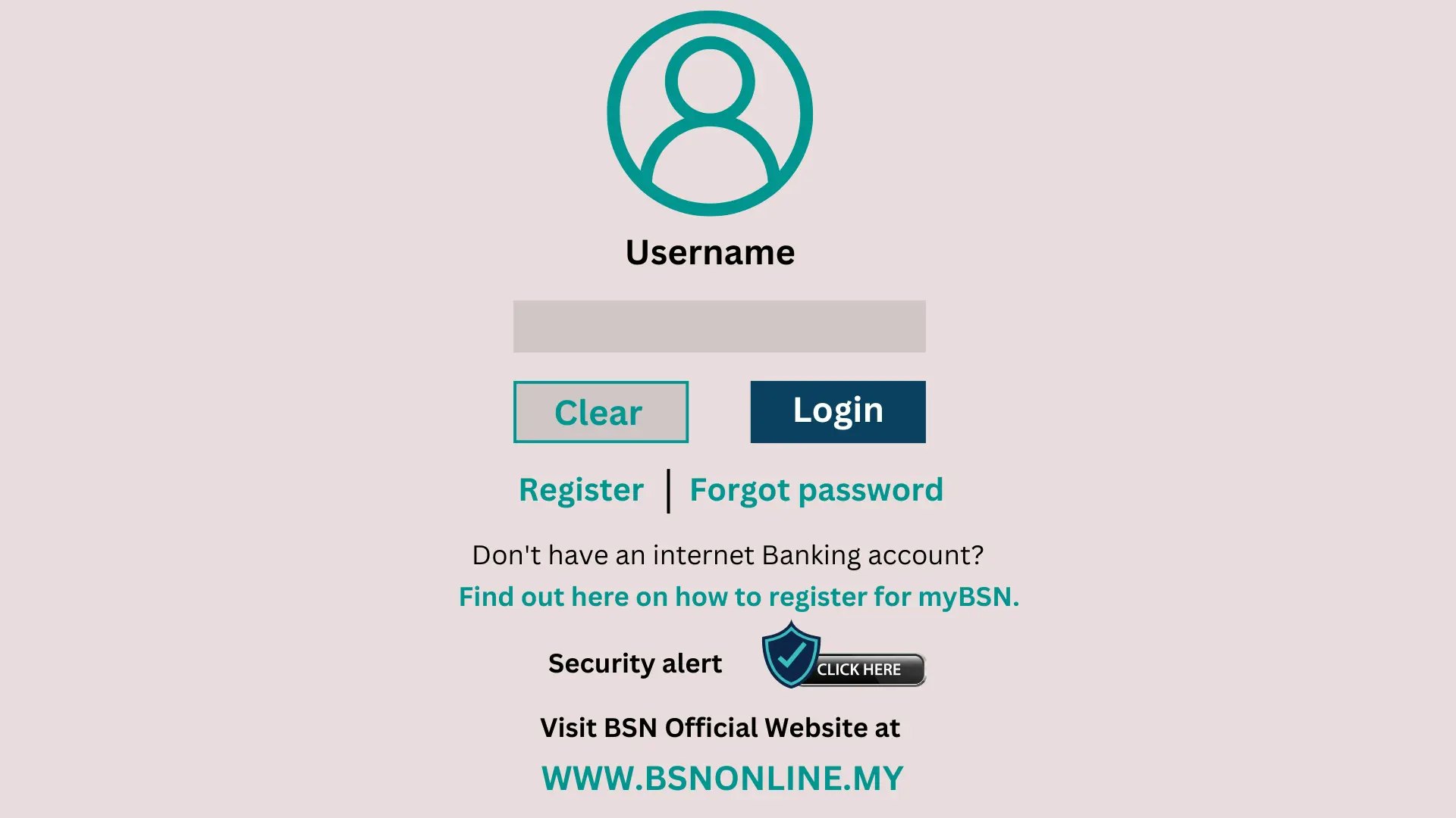 وسائط BSN عبر الإنترنت - سجل mybsn 1