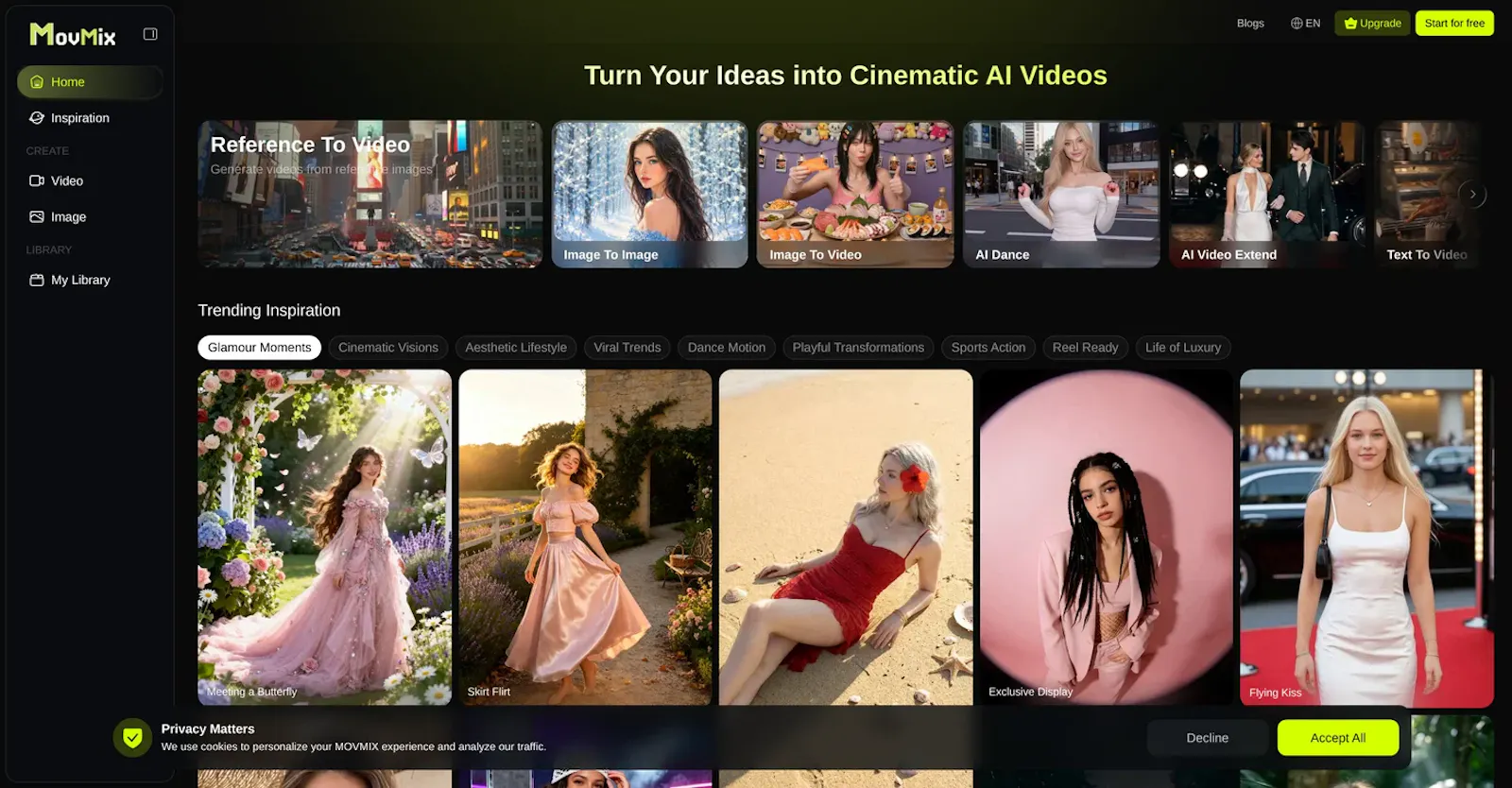 Movmix AI screenshot 1
