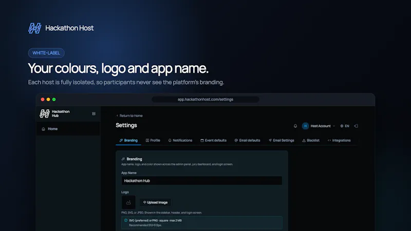 HackathonHost screenshot 4