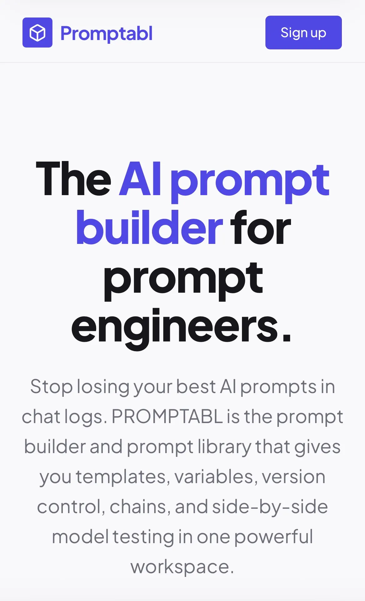 PROMPTABL gallery image