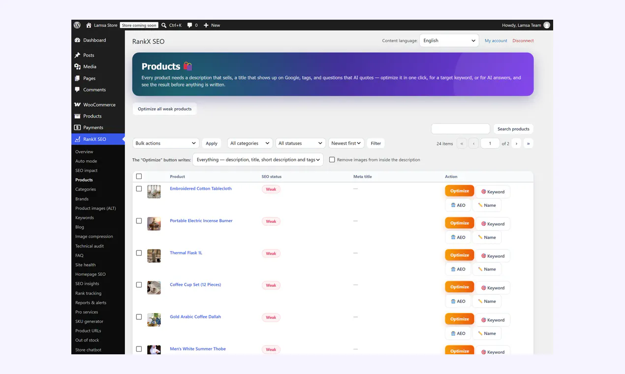 RankX SEO gallery image