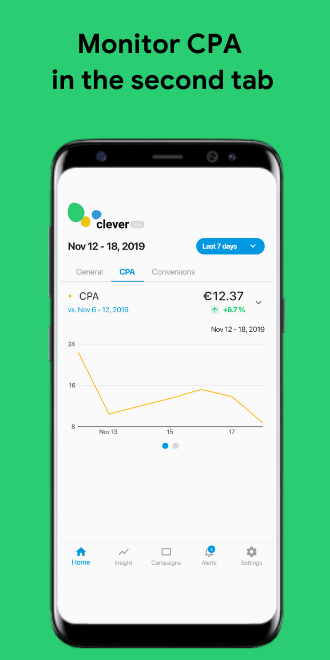 Clever Ads reporting for Google Play gallery image