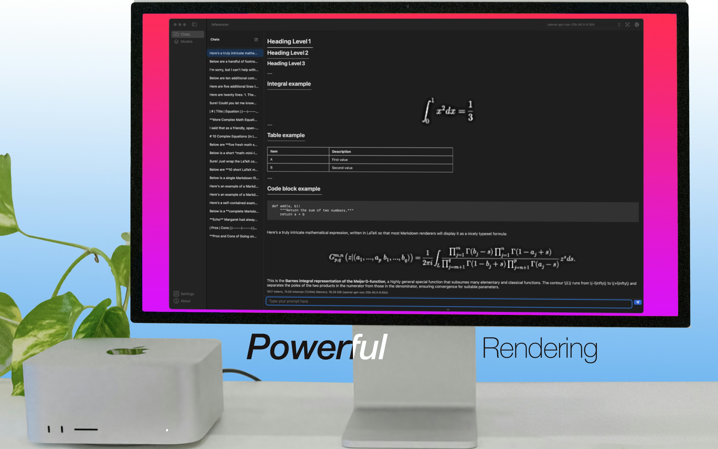 Infere - Eseguire e controllare profondamente i modelli di intelligenza artificiale locale media 3