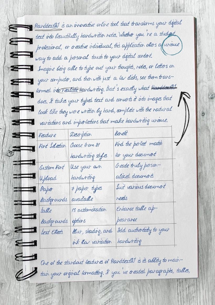 HandtextAI gallery image