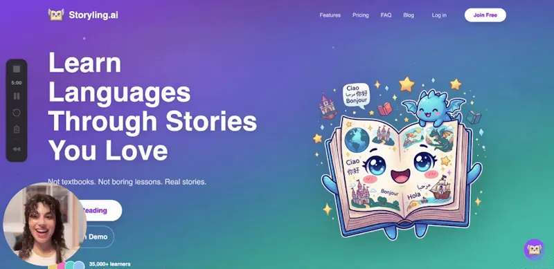Storyling screenshot 1 (video preview)