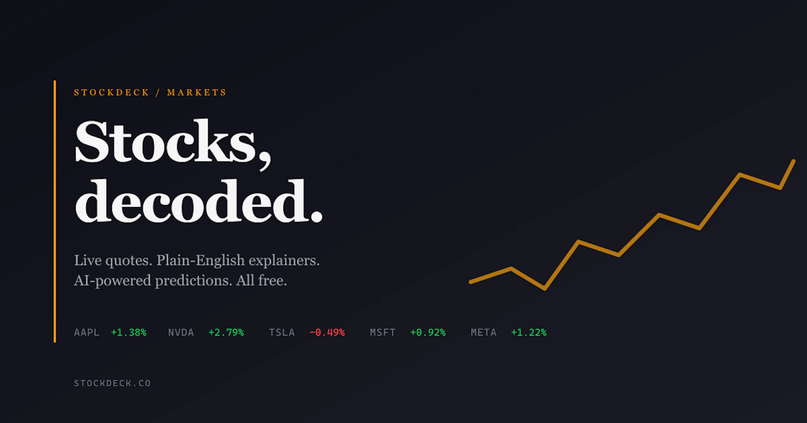 StockDeck screenshot 1