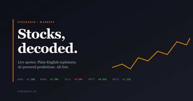 StockDeck screenshot 1