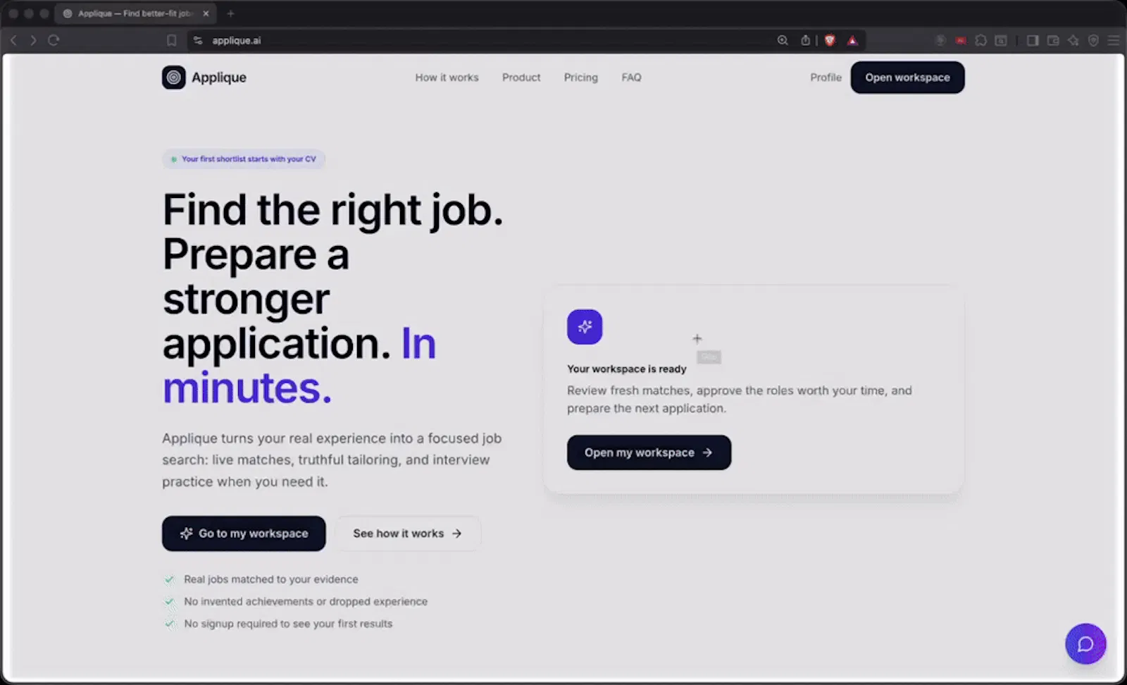 Applique AI screenshot 1 (video preview)