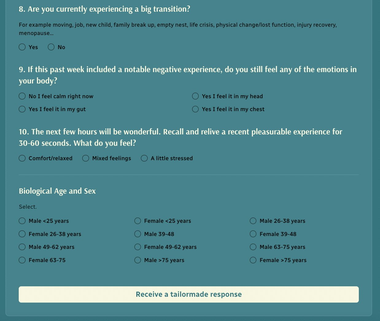5 Senses: your daily mind-body spa - Personalized stress relief in 15 minutes (B2B for Wearables) media 4