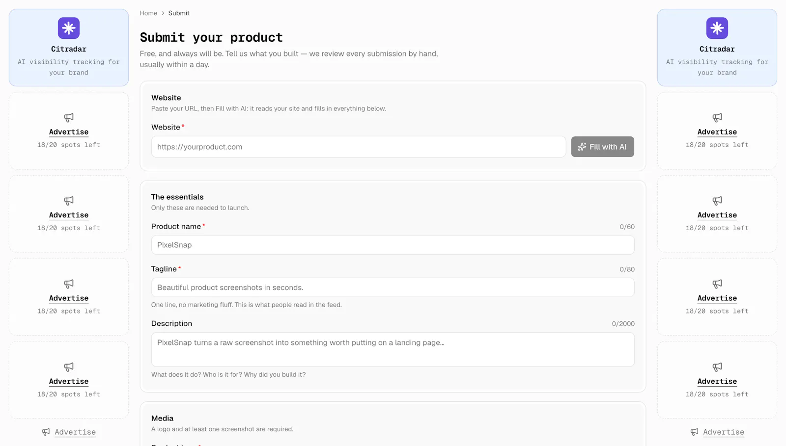 IndieLaunch screenshot 3