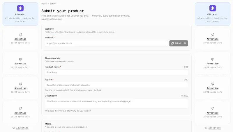 IndieLaunch screenshot 3