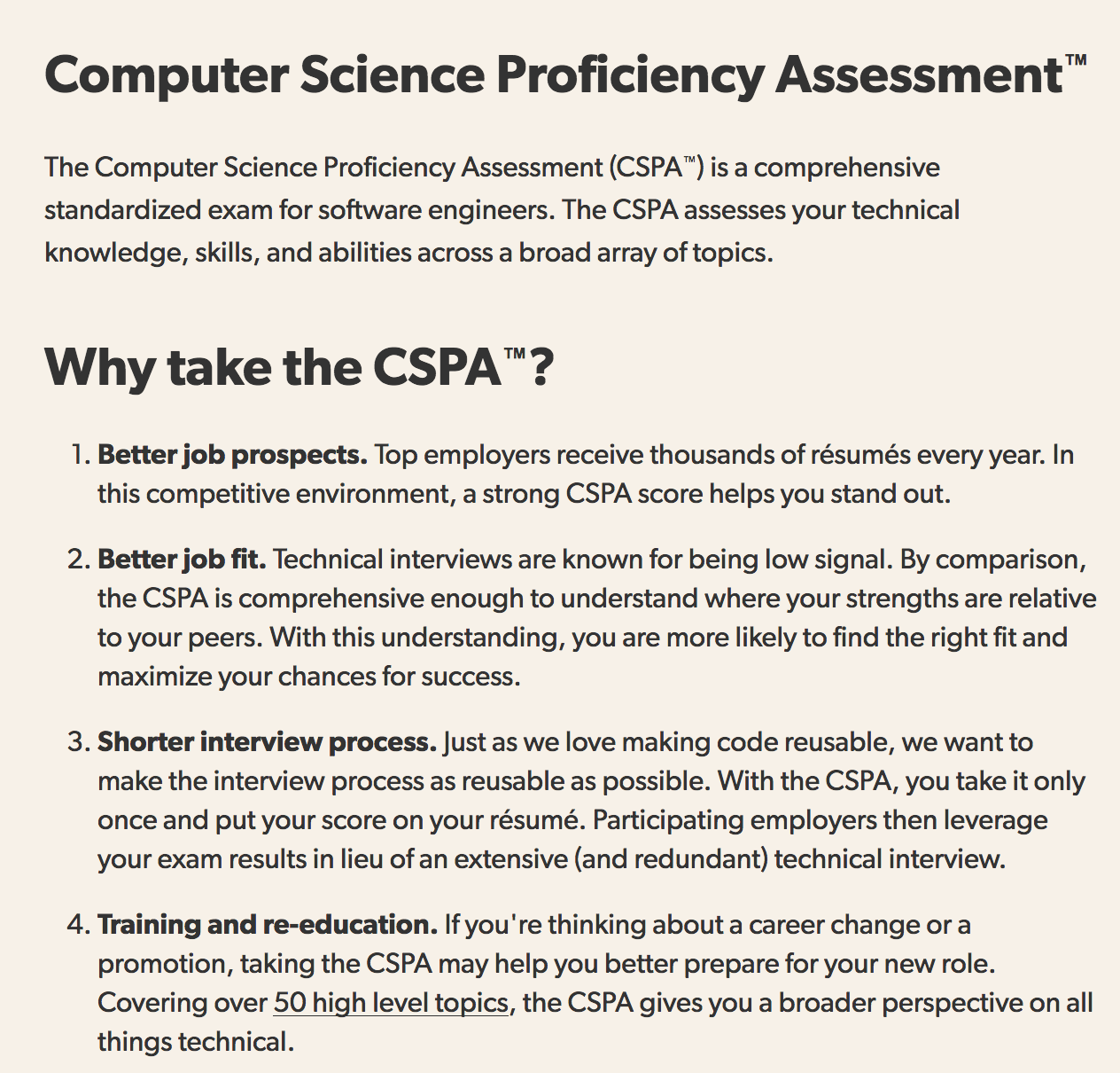 CS Proficiency Assessment gallery image
