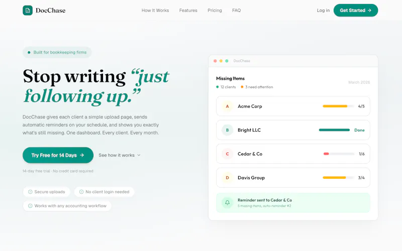 DocChase screenshot 1