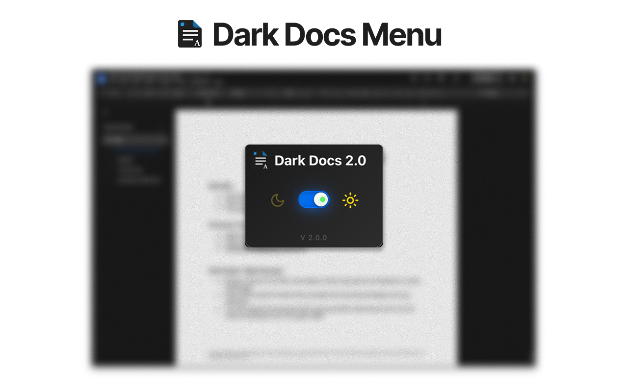 Docs Dark 2.0 gallery image