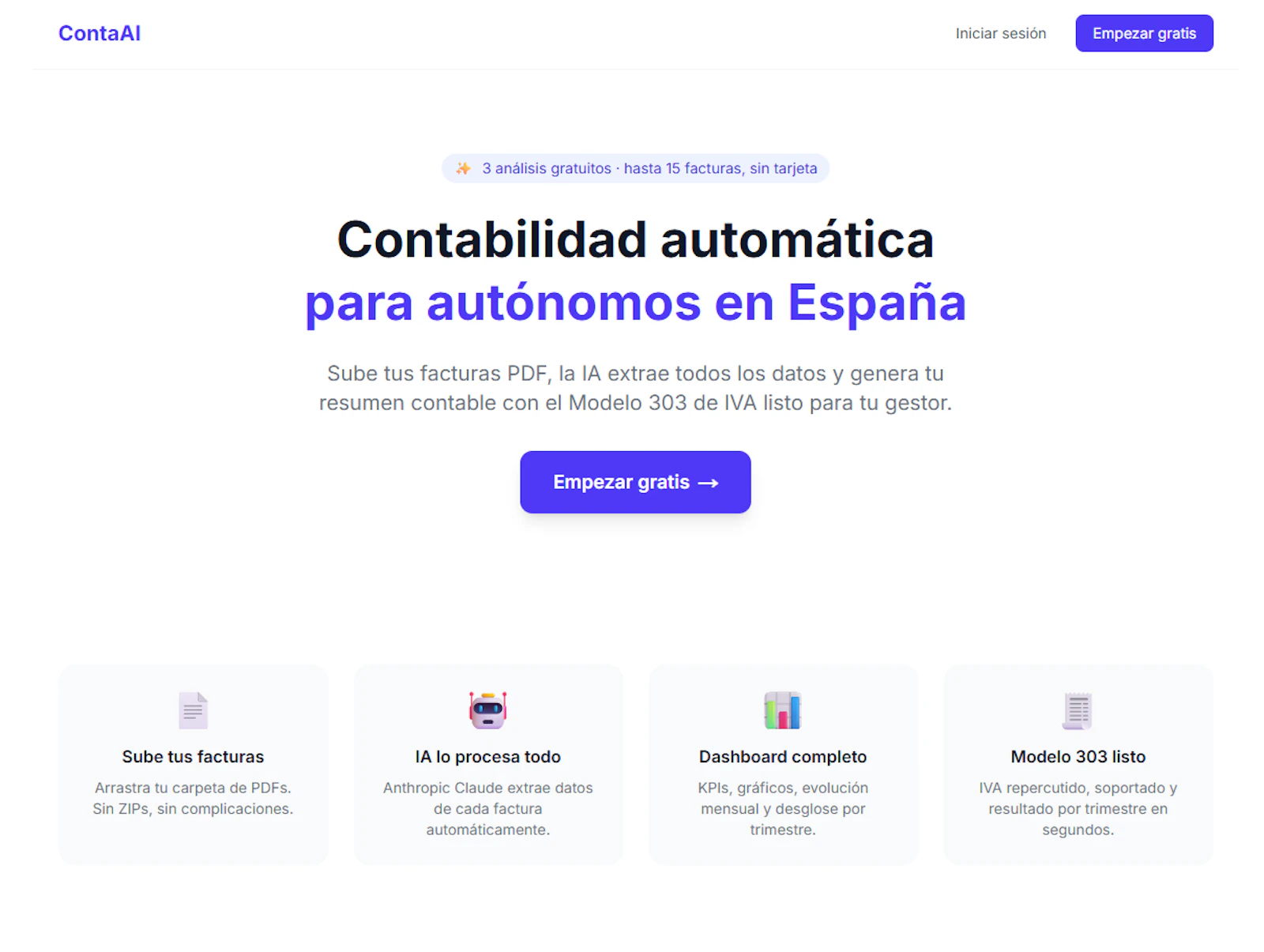 ContaAi screenshot 1