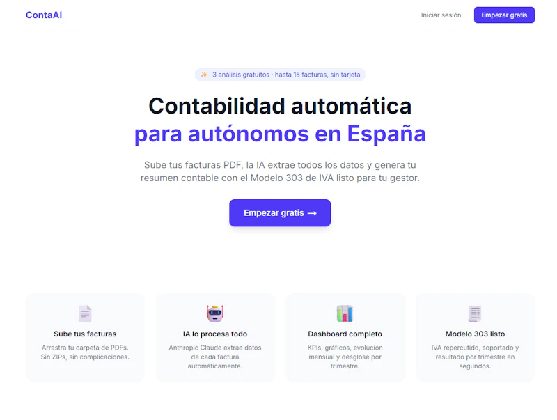 ContaAi screenshot 1