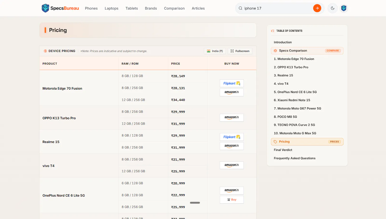 SpecsBureau screenshot 4