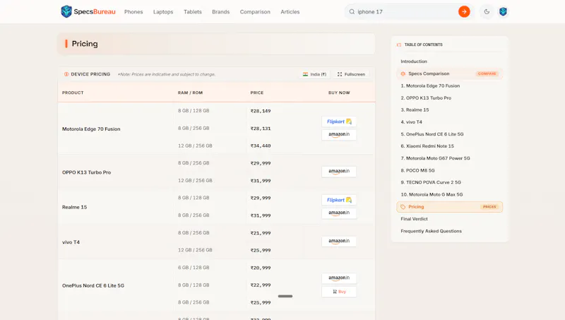 SpecsBureau screenshot 4