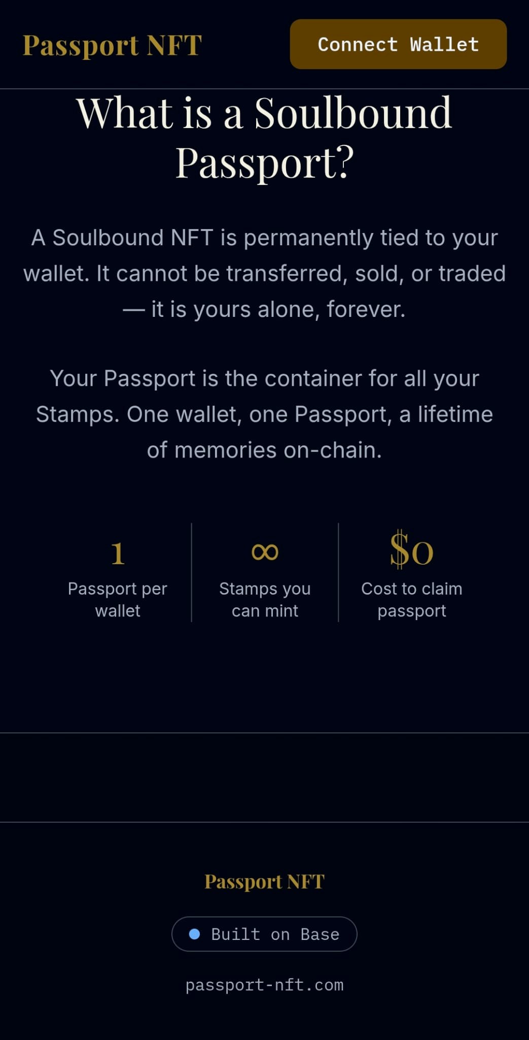 Passport NFT gallery image