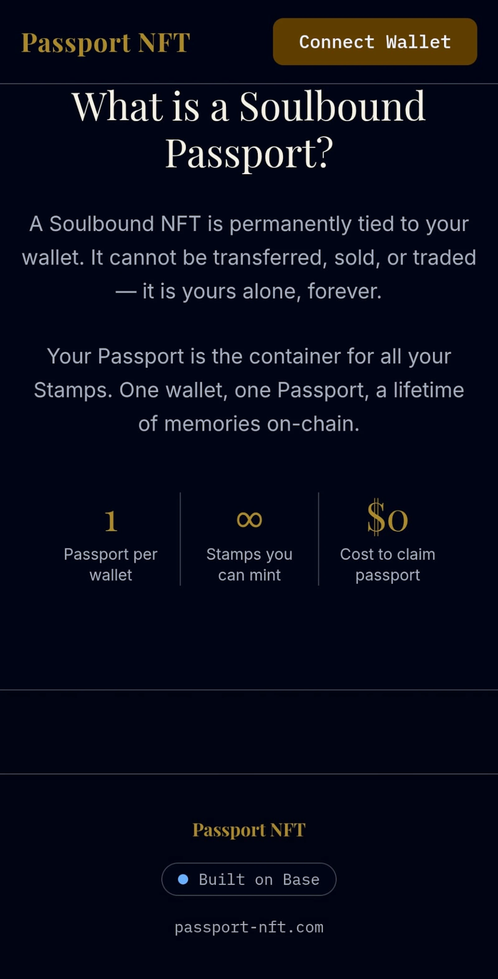 Passport NFT screenshot 4