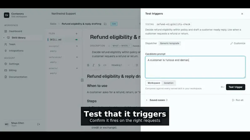 Contexory screenshot 1 (video preview)