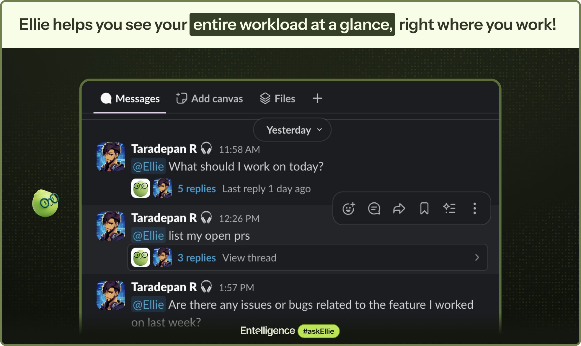 Ask Ellie - Screenshot 4 showing product features and functionality