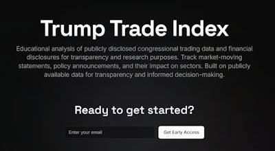 Trump Trade Index gallery image