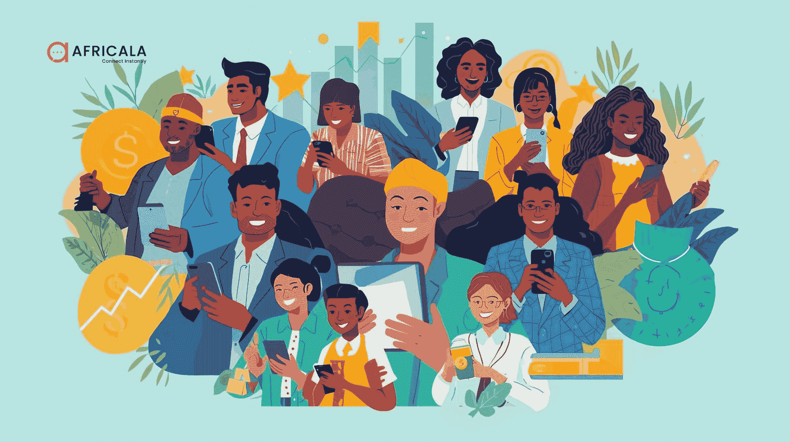 Africala - Main screenshot showing features and interface