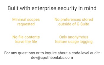 Google Slides Superuser Tools Add-on gallery image