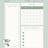 Gratitude Planner Personal Green Edition