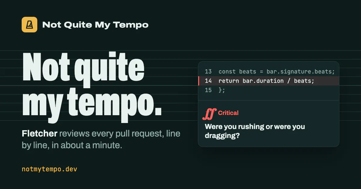 Not Quite My Tempo gallery image