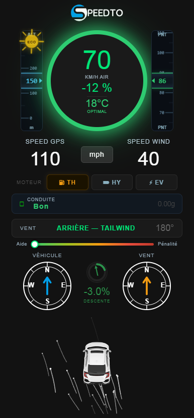 SpeedTo Real-time wind & assistant gallery image