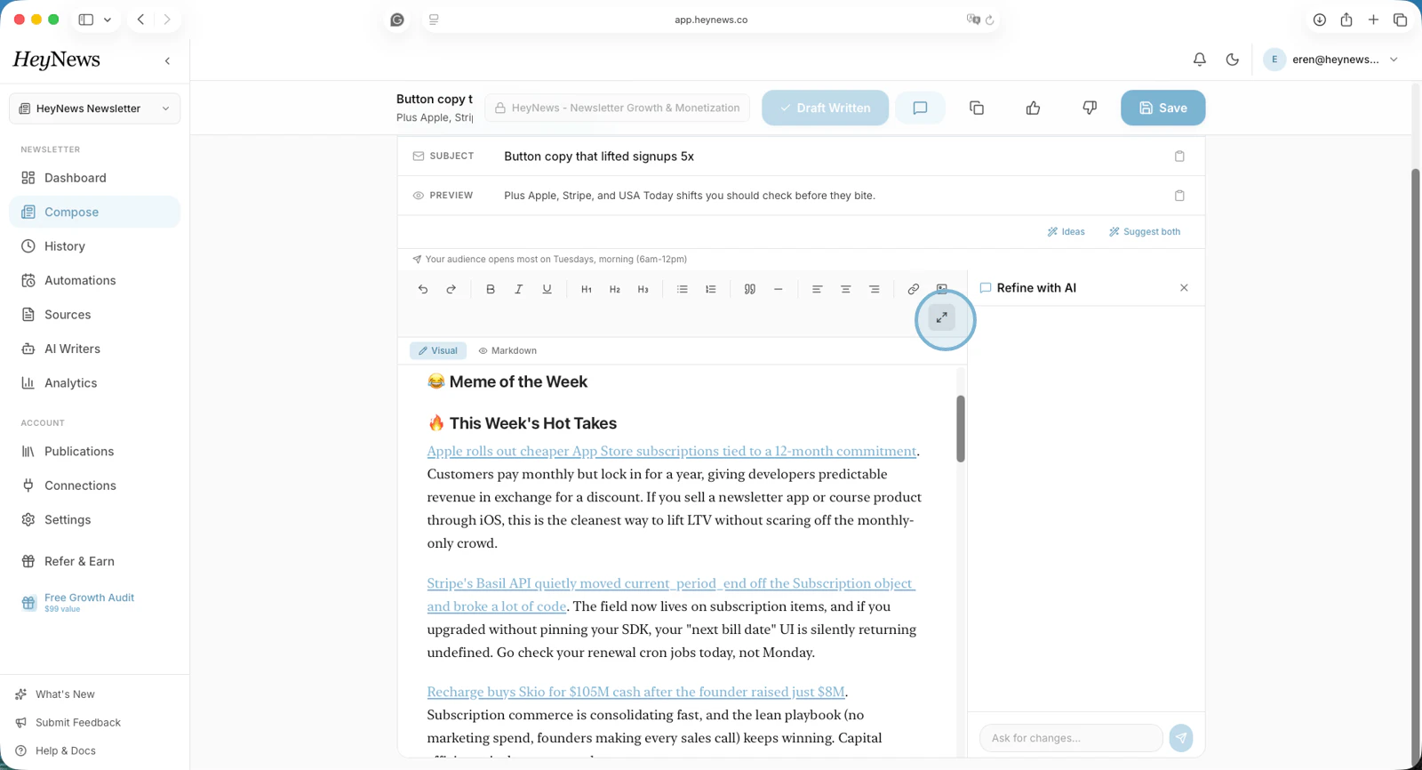 HeyNews screenshot 4