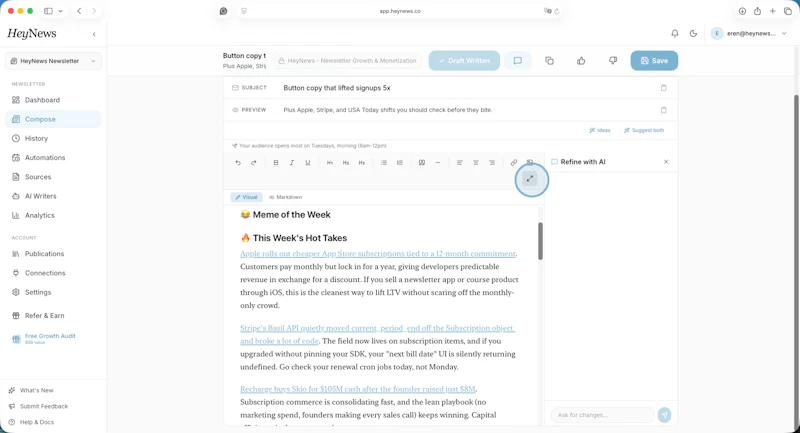 HeyNews screenshot 5