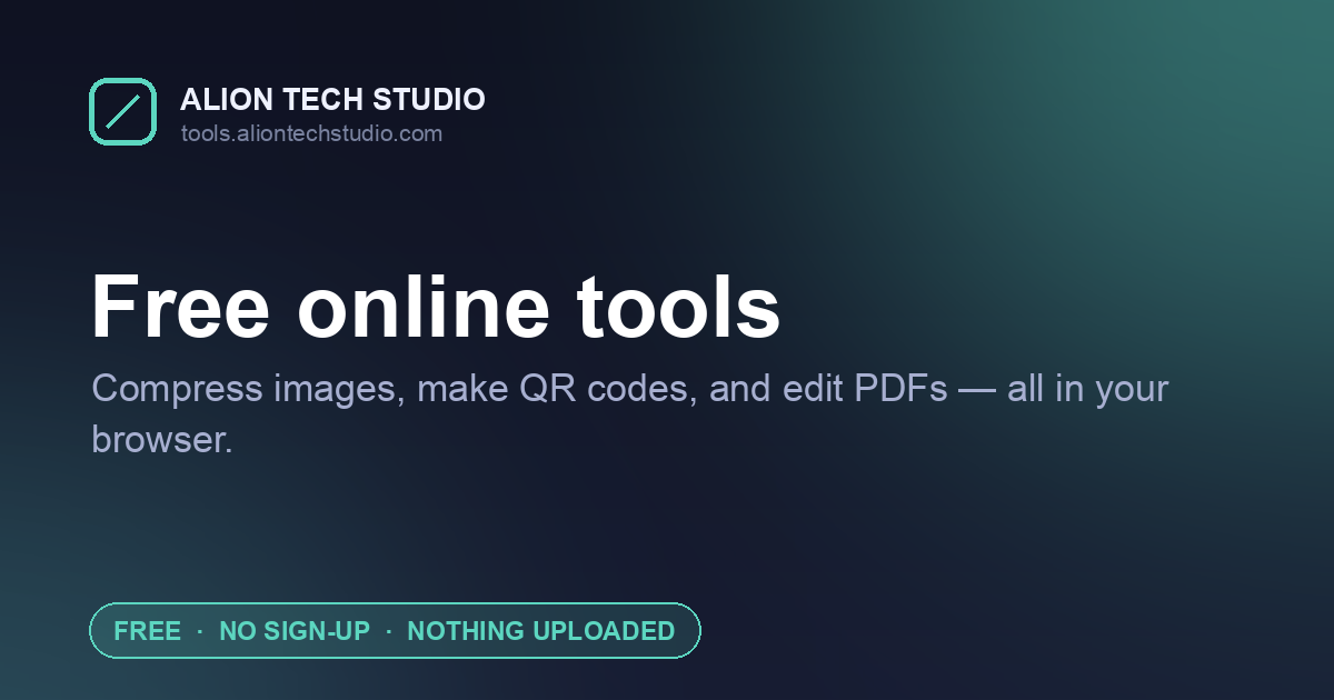 Free Online Tools( no sign up) gallery image
