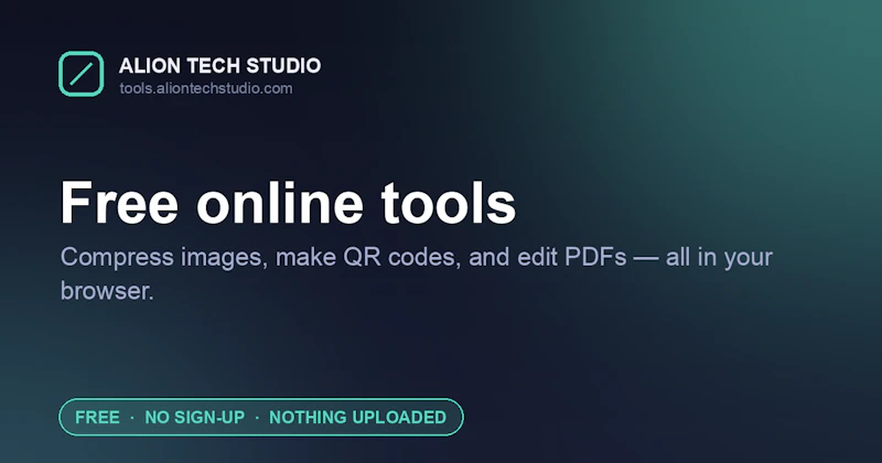 Free Online Tools( no sign up) screenshot 1