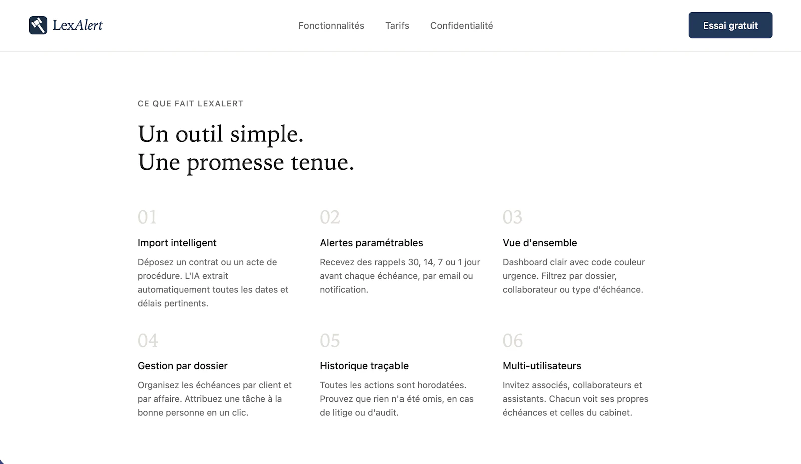 LexAlert screenshot 3